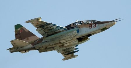 Su-25 zestrzelony. Szturmowiec spadł pod Basztanką