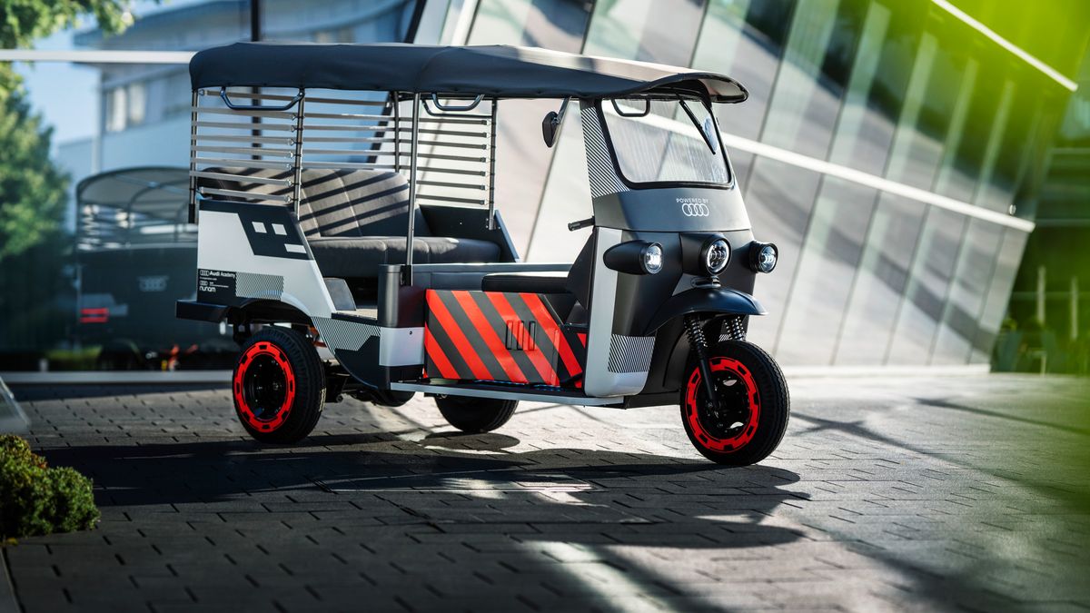 Audi e-tron tuk-tuk