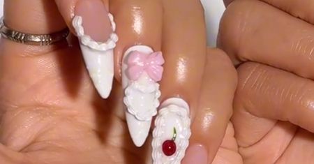 Paznokcie jak tort. Nowy trend podbija salony manicure