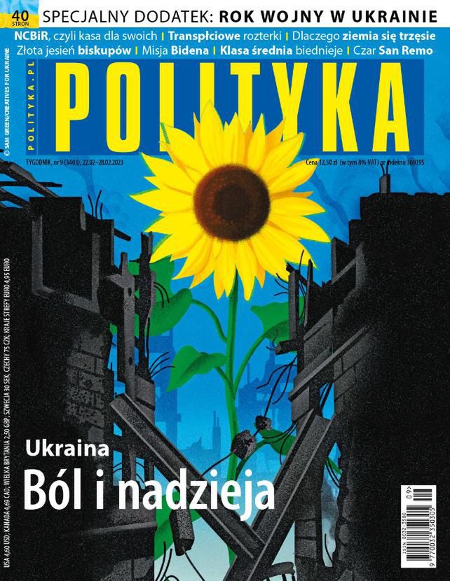 Okładka tygodnika "Polityka"