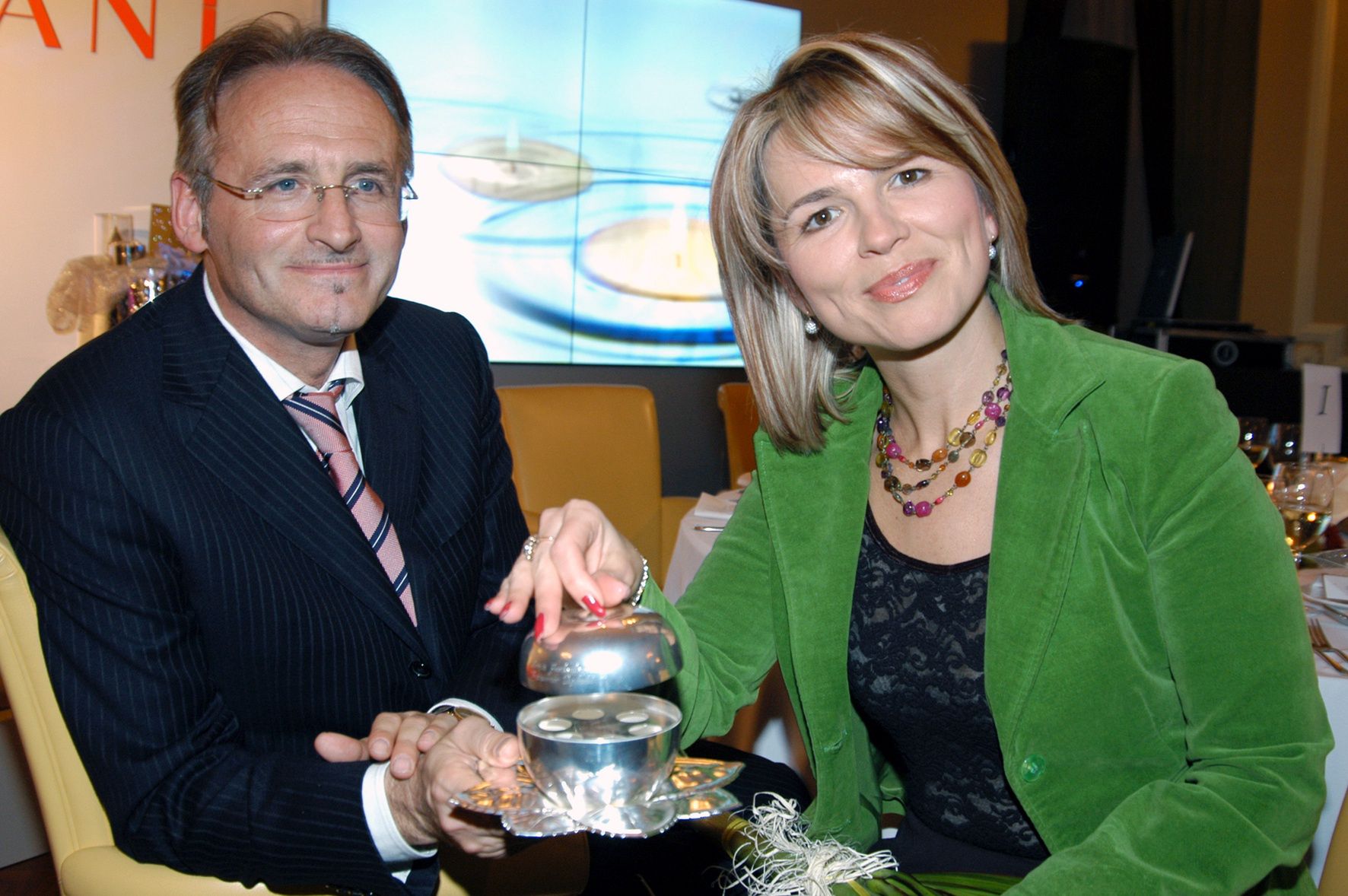 Anna Jurksztowicz i Krzesimir Dębski