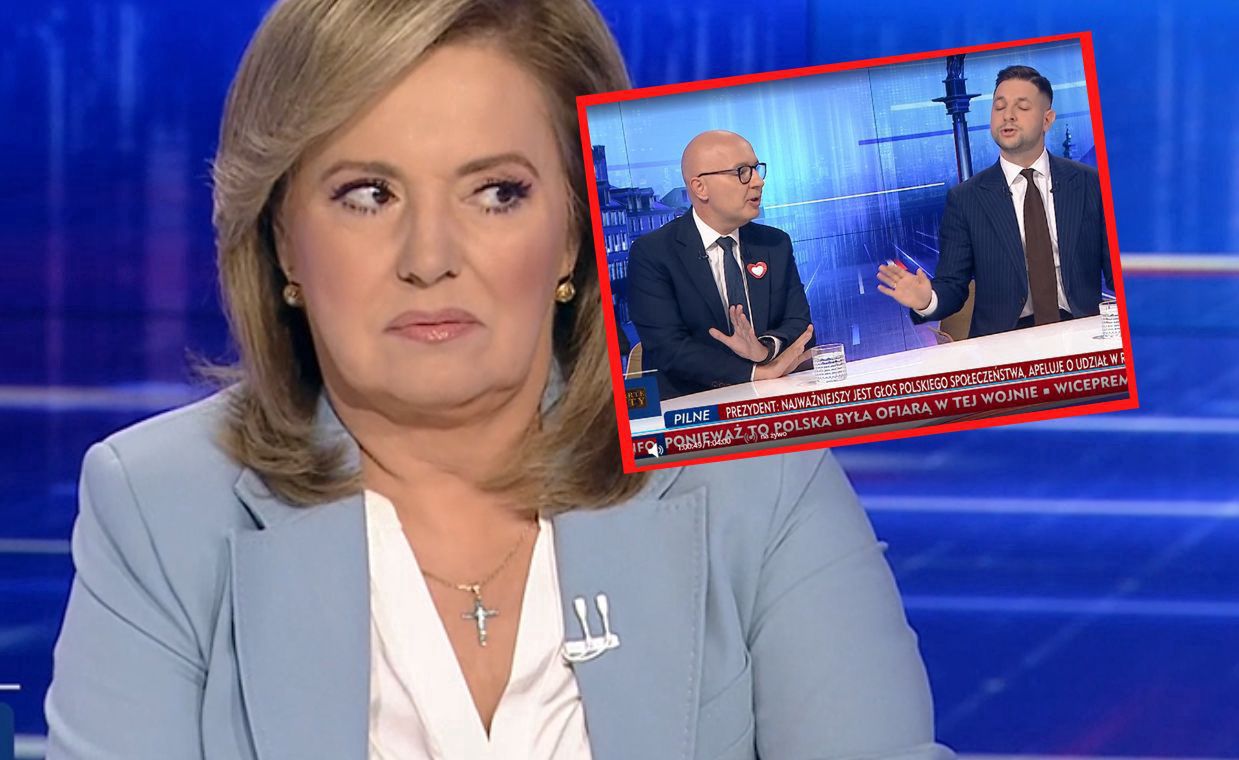 "A mogę coś powiedzieć?". Awantura w TVP, Holecka aż zagłuszona