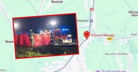 Tragiczny wypadek w Poroninie. Pociąg potrącił dwie osoby