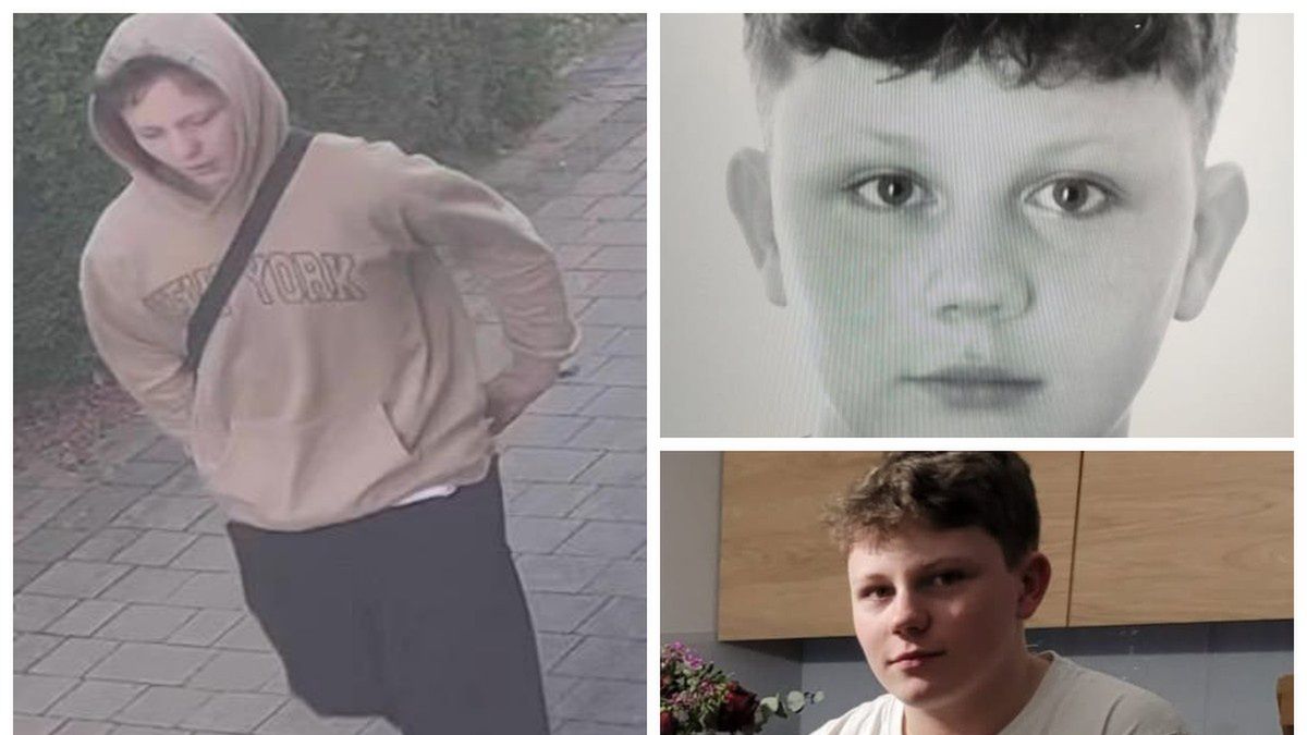 13-Julian Zuber zaginął w poniedziałek. Policja prosi o pomoc 