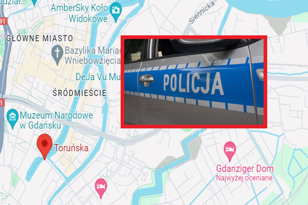 Strzelanina w centrum Gdańska. Policja zatrzymała trzech mężczyzn