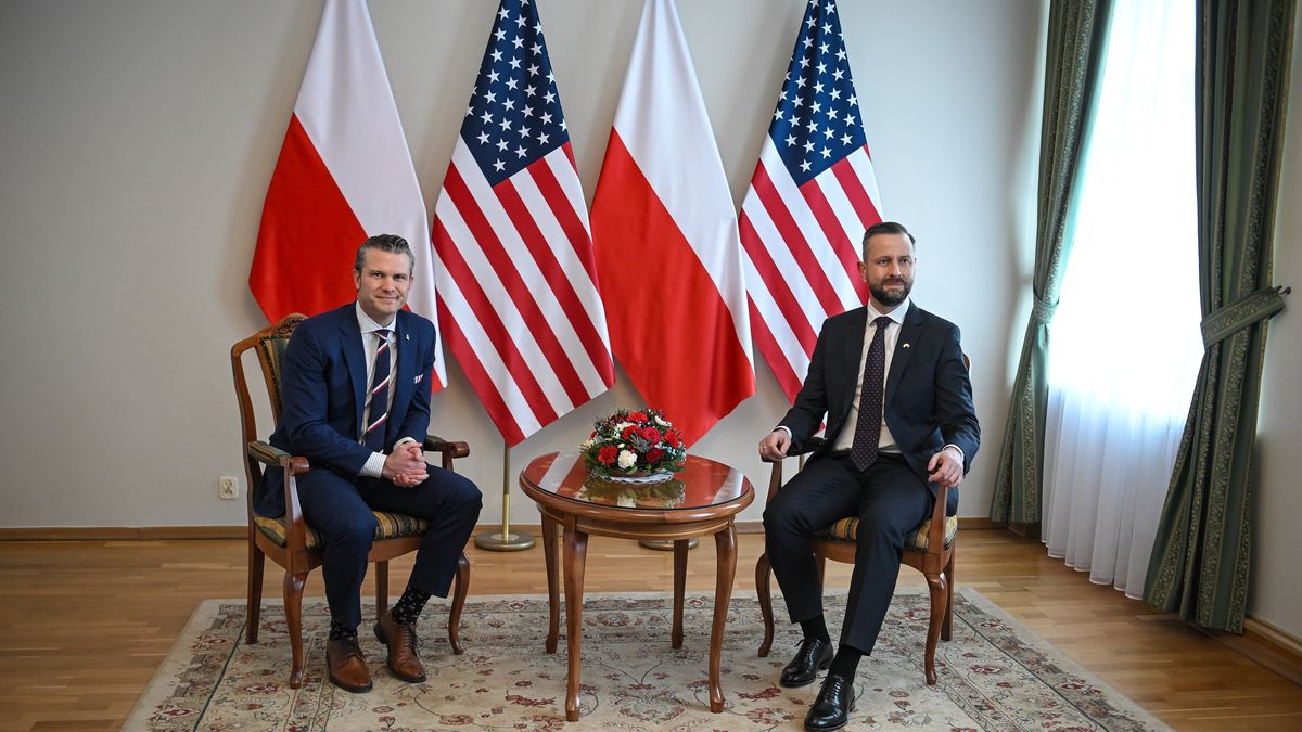 Spotkanie Władysława Kosiniaka-Kamysza z Petem Hegsethem
