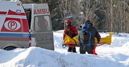Tatry. Wypadek pod Rysami. Turysta spadł z dużej wysokości