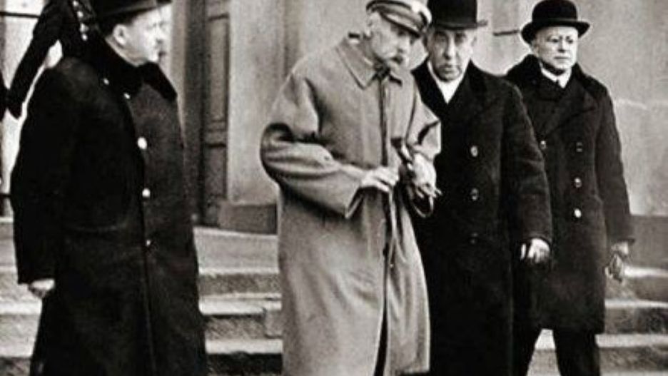 Jedno z ostatnich zdjęć Jóżefa Piłsudskiego