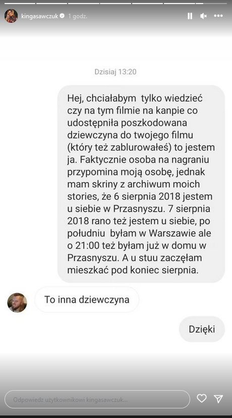Kinga Sawczuk zabrała głos w sprawie afery ze Stuu. Opublikowała obszerne oświadczenie