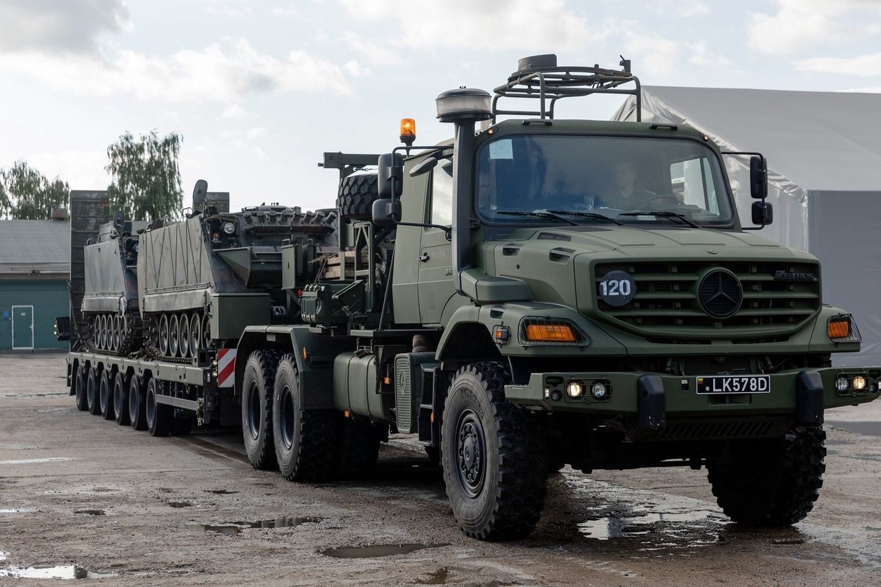 Litwa dostarczy Ukrainie pojazdy opancerzone