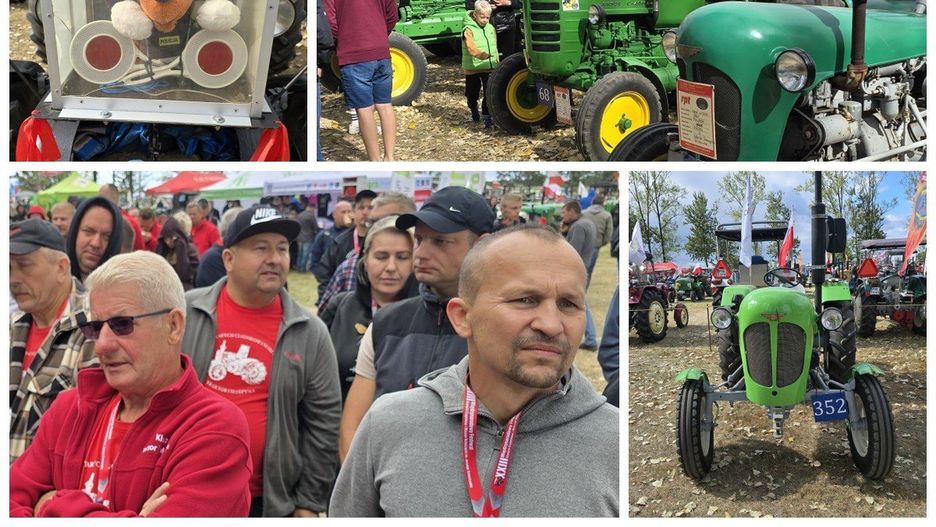 W Wilkowicach koło Leszna trwa Ogólnopolski Festiwal Starych Ciągników i Maszyn Rolniczych im. Jerzego Samelczaka