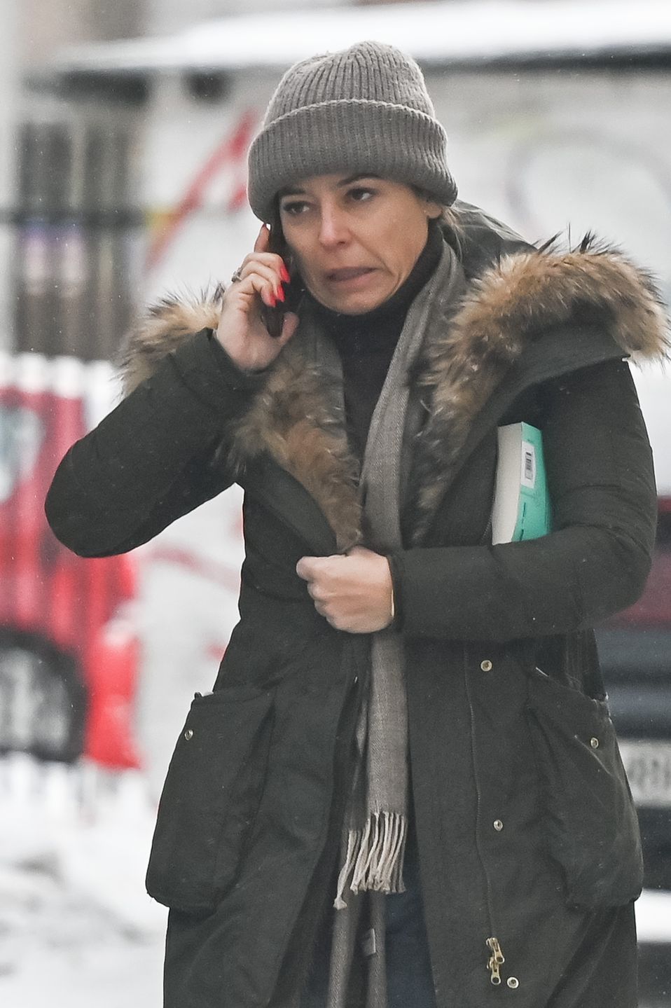 Anna Mucha "przyłapana" na mieście