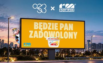 Rolmlecz z pierwszą kampanią outdoorową serka z krówką