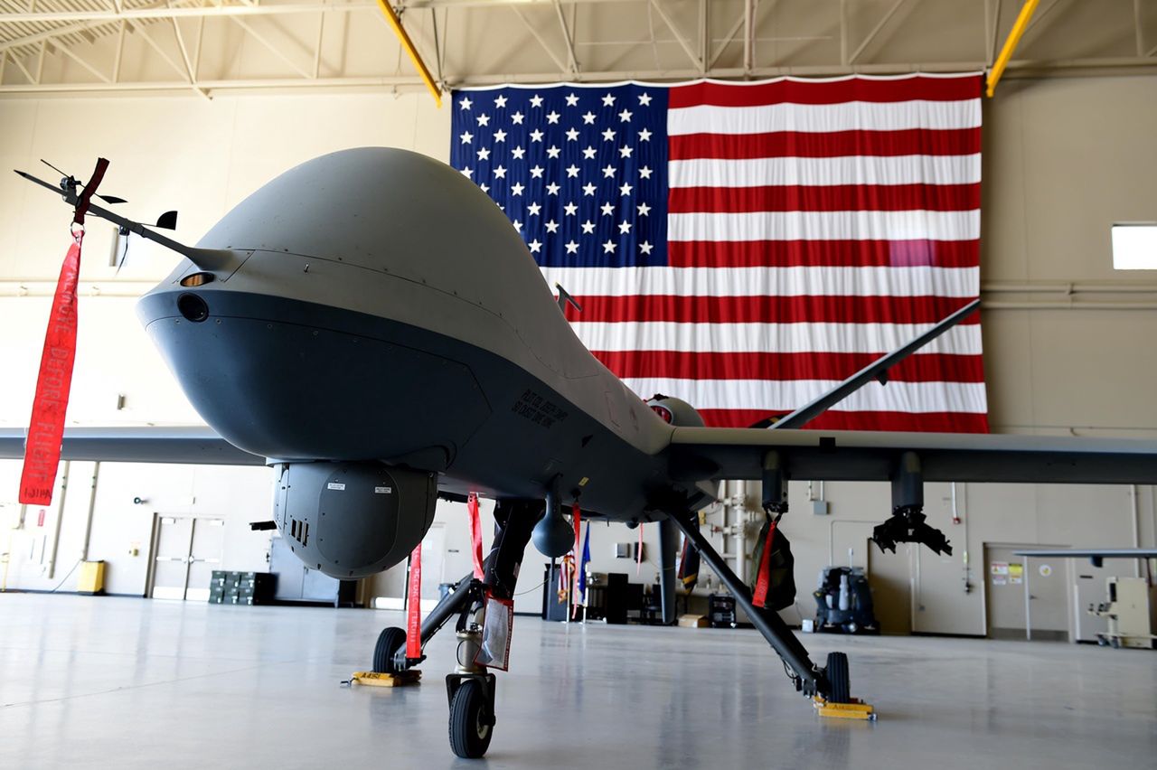 MQ-9 Reaper może wykonywać zarówno zadania rozpoznawcze jak i uderzeniowe