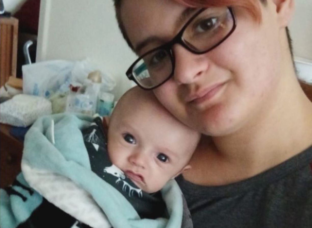 The 20-year-old was accused of killing her little son.