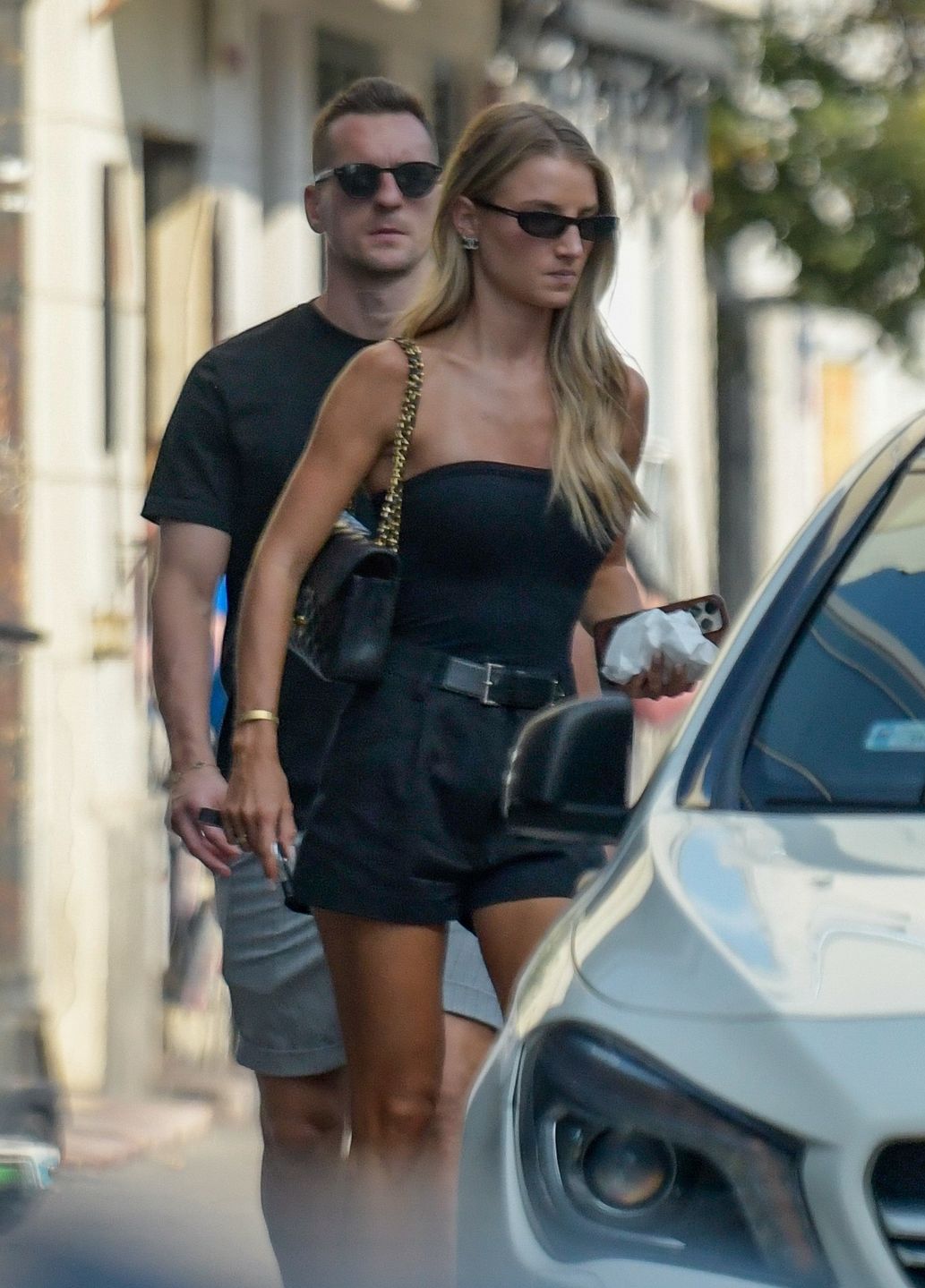 Arkadiusz Milik i Agata Sieramska