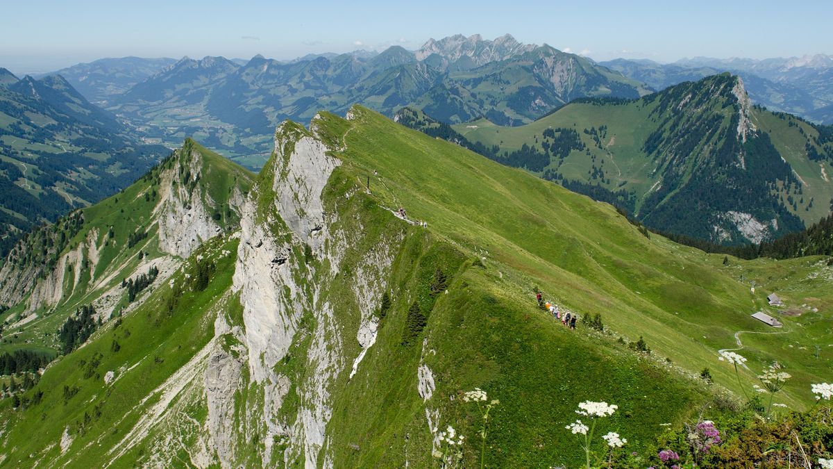 góry Szwajcaria krajobraz górski 