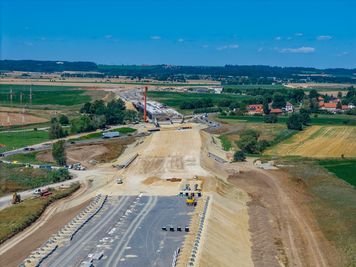 Budowa autostrady w Czechach. Polacy chcą skończyć przed czasem