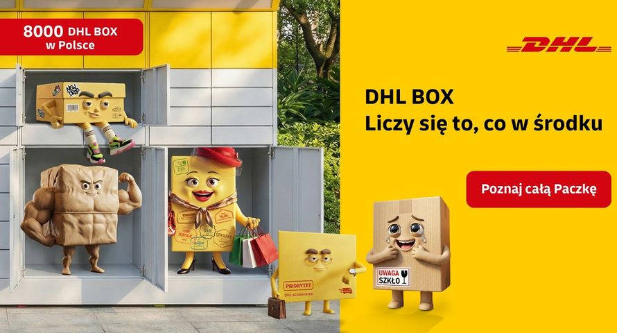 DHL eCommerce Polska z kampanią "Liczy się to, co w środku"