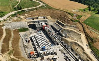 "Karpatka" ruszyła. Maszyna zaczęła drążyć tunel na trasie drogi ekspresowej