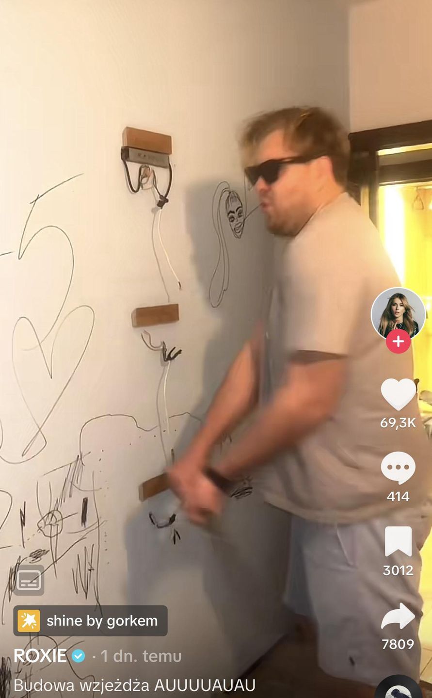 Remontowy tiktok Roksany Węgiel i Kevina Mgleja