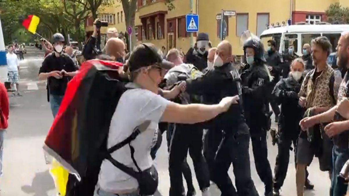 Niedzielne protesty w Berlinie