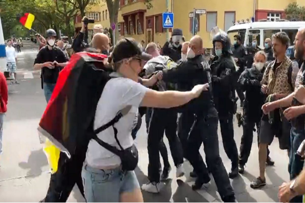 Niedzielne protesty w Berlinie
