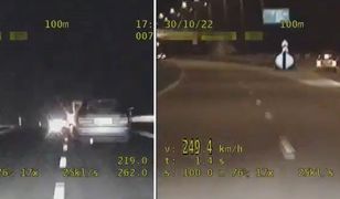 16-latek pędził 240 km/h. Policja ujawnia nagranie z pościgu