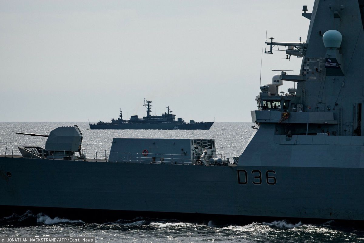 Portugalska flota obserwuje rejs dwóch okrętów Rosji (zdj. ilustracyjne)