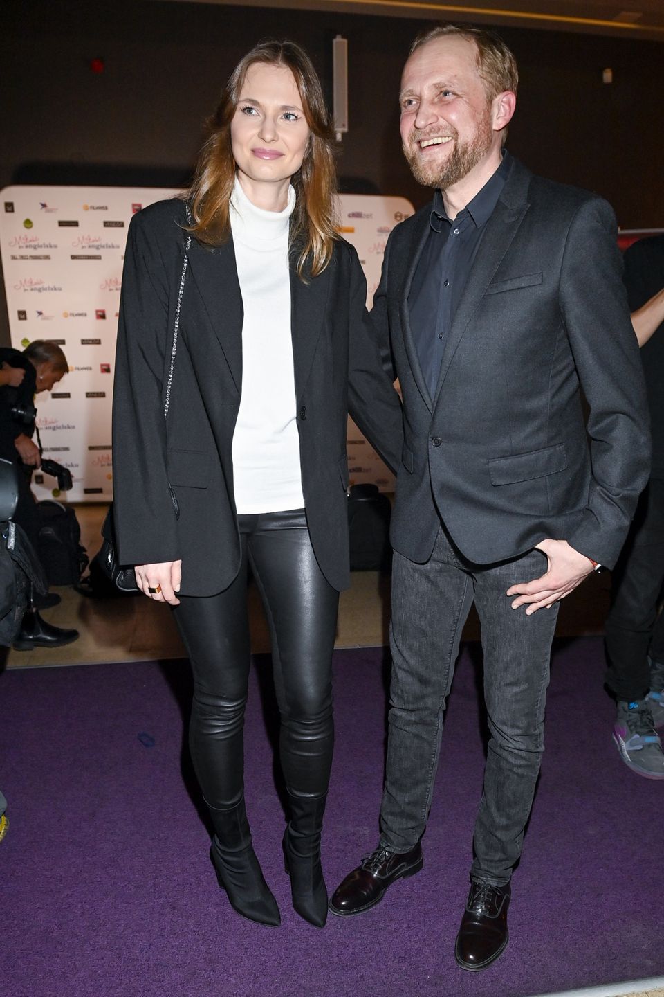 Piotr Adamczyk i Karolina Szymczak