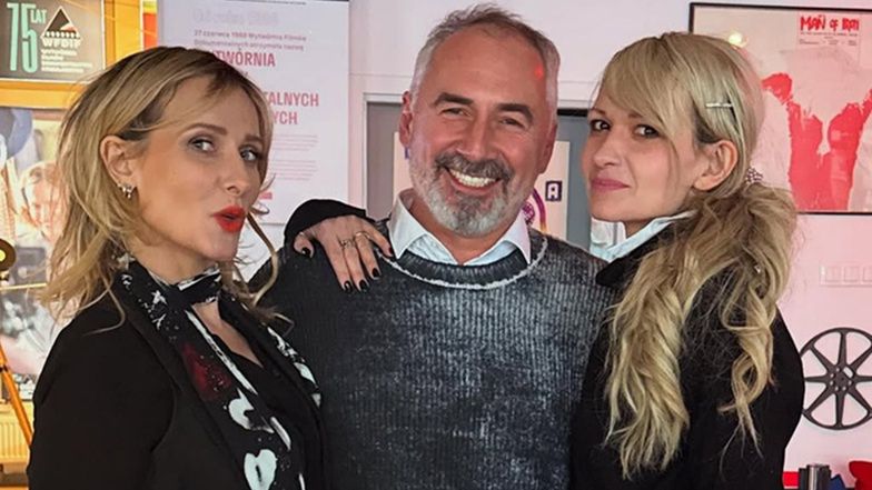 Patrycja Markowska i Jacek Kopczyński z żoną