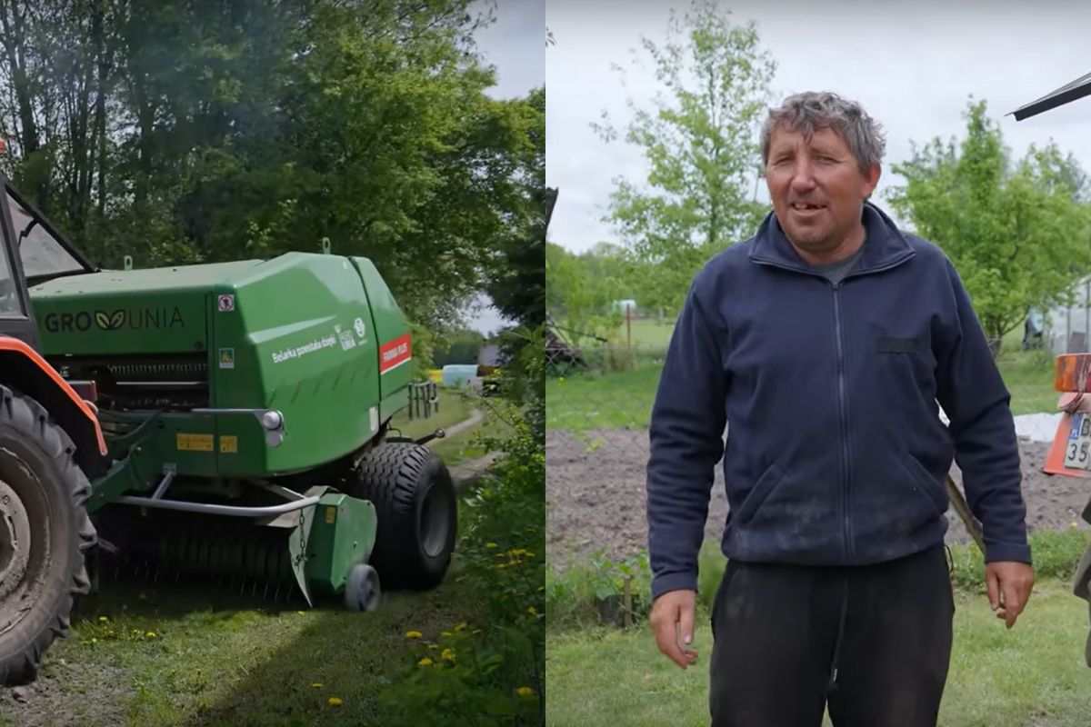 "Rolnicy. Podlasie" Andrzej z Plutycz pokazał belarkę