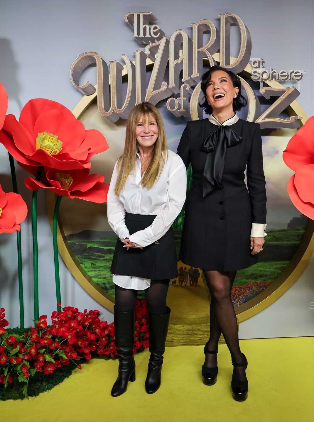 Kris Jenner na premierze "Czarnoksiężnika z Oz"