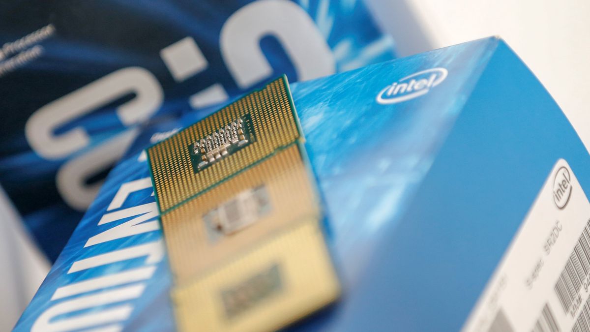 ANTALYA, TURKEY - DECEMBER 6: Intel processor chip for Samsung is seen in this illustration photo in Antalya, Turkey on December 06, 2019. (Photo by Mustafa Ciftci/Anadolu Agency/Getty Images)