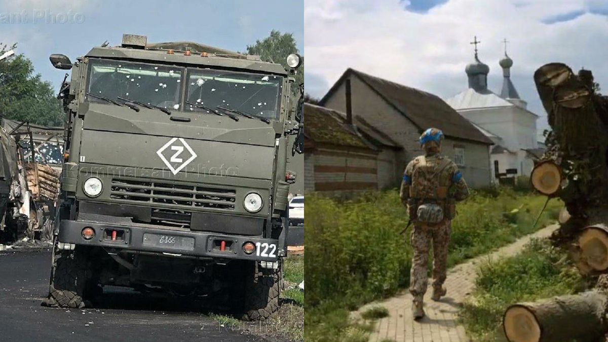 Ukraińcy zniszczyli w Rosji nadjeżdżające wsparcie.