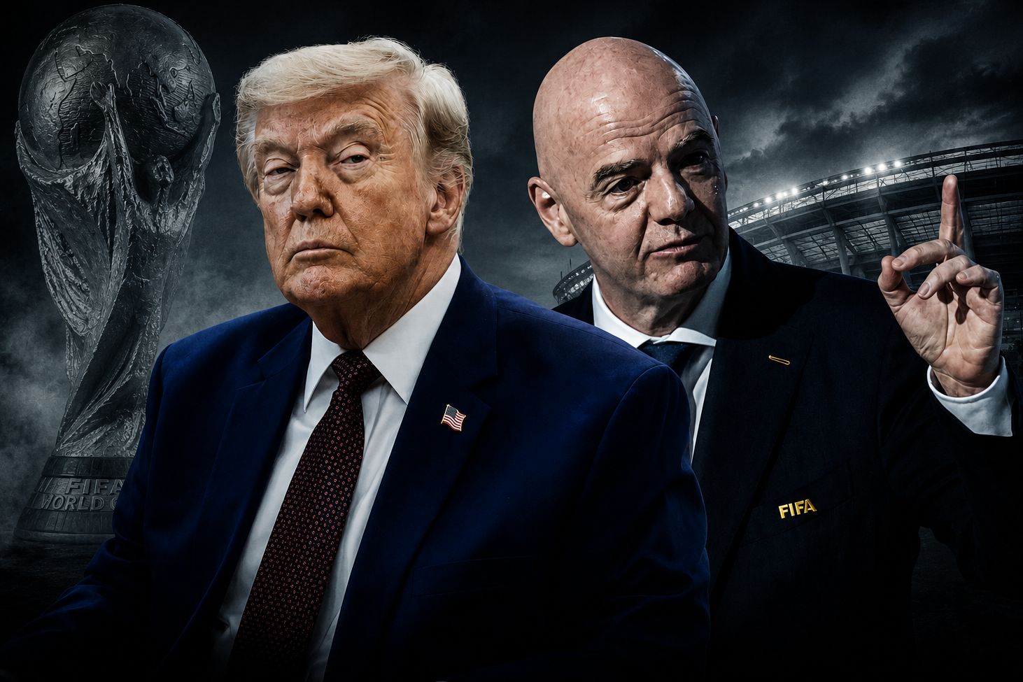 Jak Trump został prezydentem FIFA. Infantino bije brawo