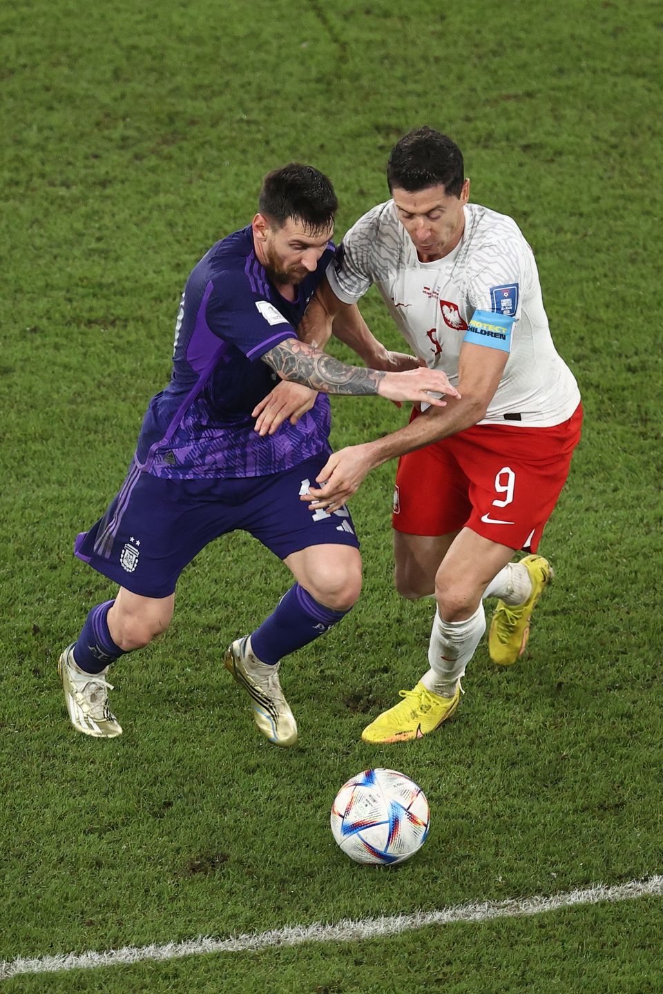 Robert Lewandowski i Lionel Messi