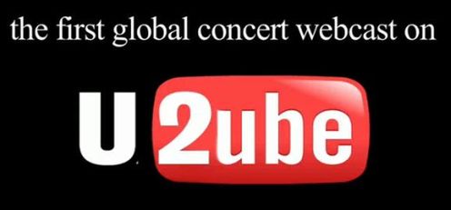 Koncert U2 na żywo w YouTube 1