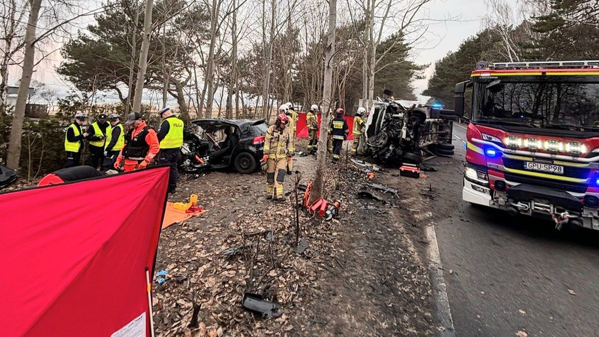 Śmiertelny wypadek w Chałupach.