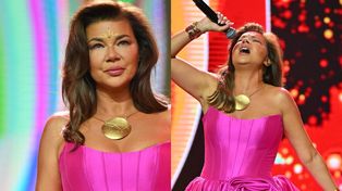 Polsat Hit Festiwal. Bosa Edyta Górniak zrobiła show na scenie. W sieci szał: "Chyba by ODLECIAŁA"