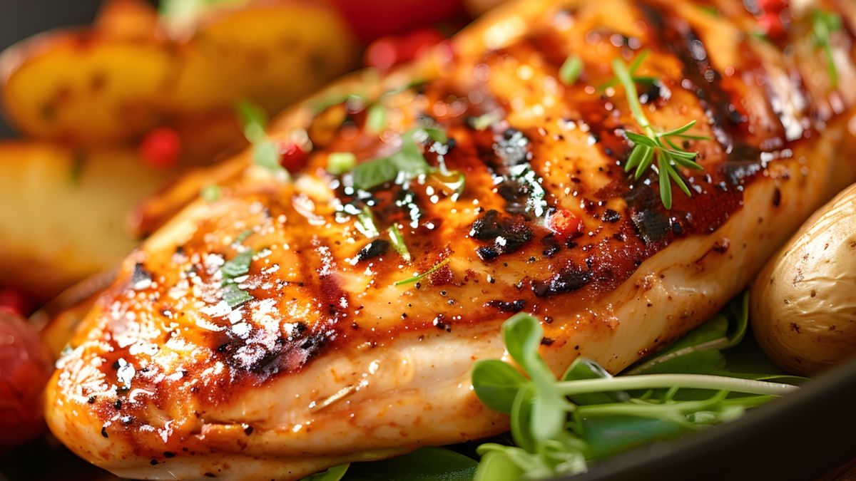 W jakiej temperaturze piec filet z kurczaka?