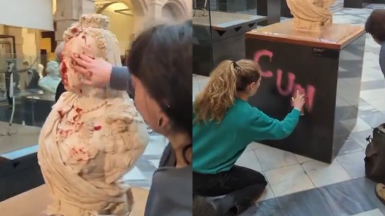 Akt wandalizmu eko-aktywistek