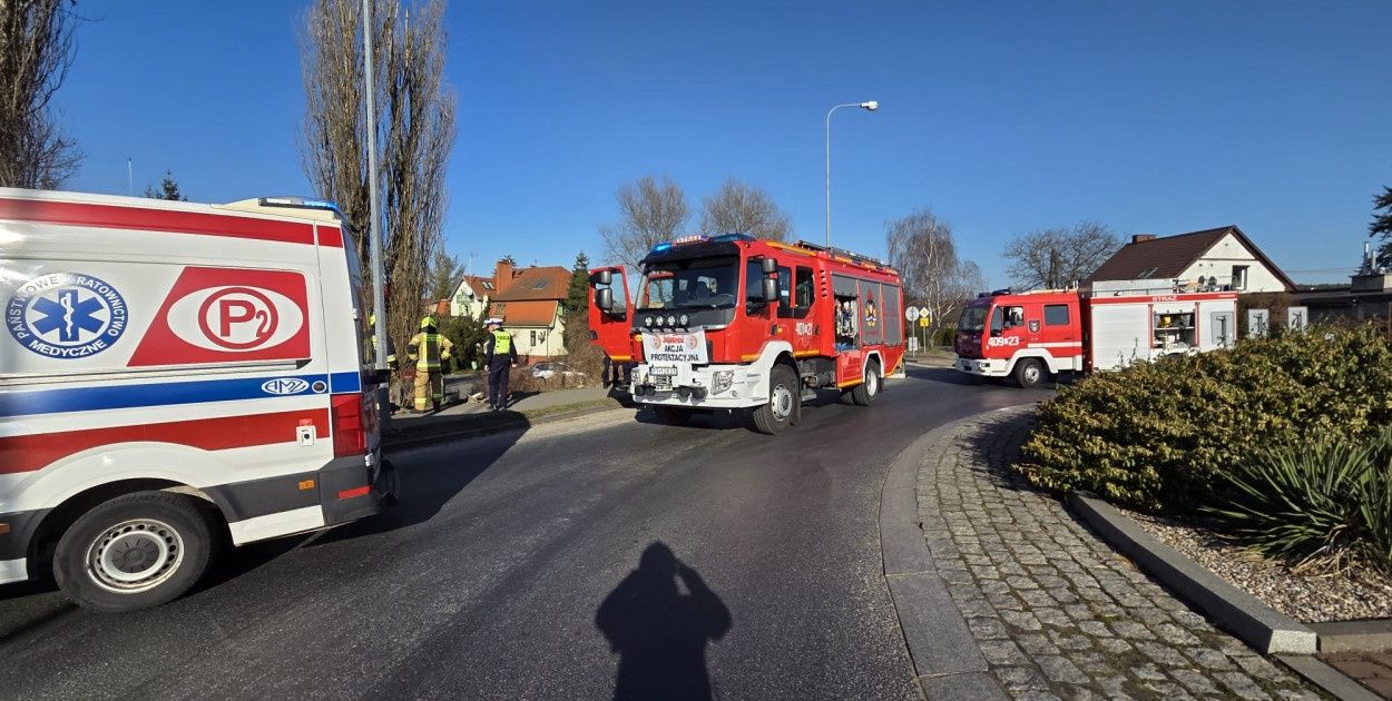 Co się stało na DK 11 w okolicy ul. Grudzińskich?