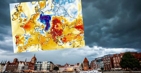 Gwałtowne załamanie pogody. Niż Frieda niesie ulewy i burze