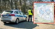 Mapa wypadków ze skutkiem śmiertelnym. Od początku wakacji odnotowano już ponad 200