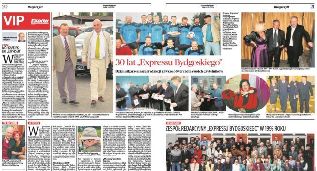 Dodatek „VIP” w „Expressie Bydgoskim” zaczął ukazywać się co dwa tygodnie
