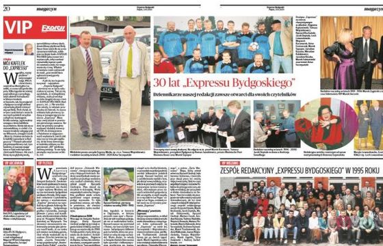 Dodatek „VIP” w „Expressie Bydgoskim” zaczął ukazywać się co dwa tygodnie