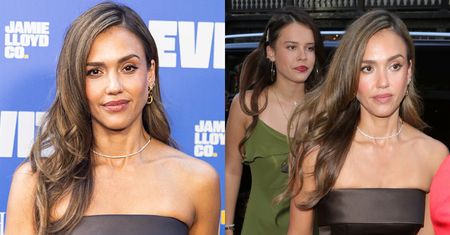 Jessica Alba zabrała 17-letnią córkę na ściankę. Wpadli też Pedro Pascal i Keanu Reeves