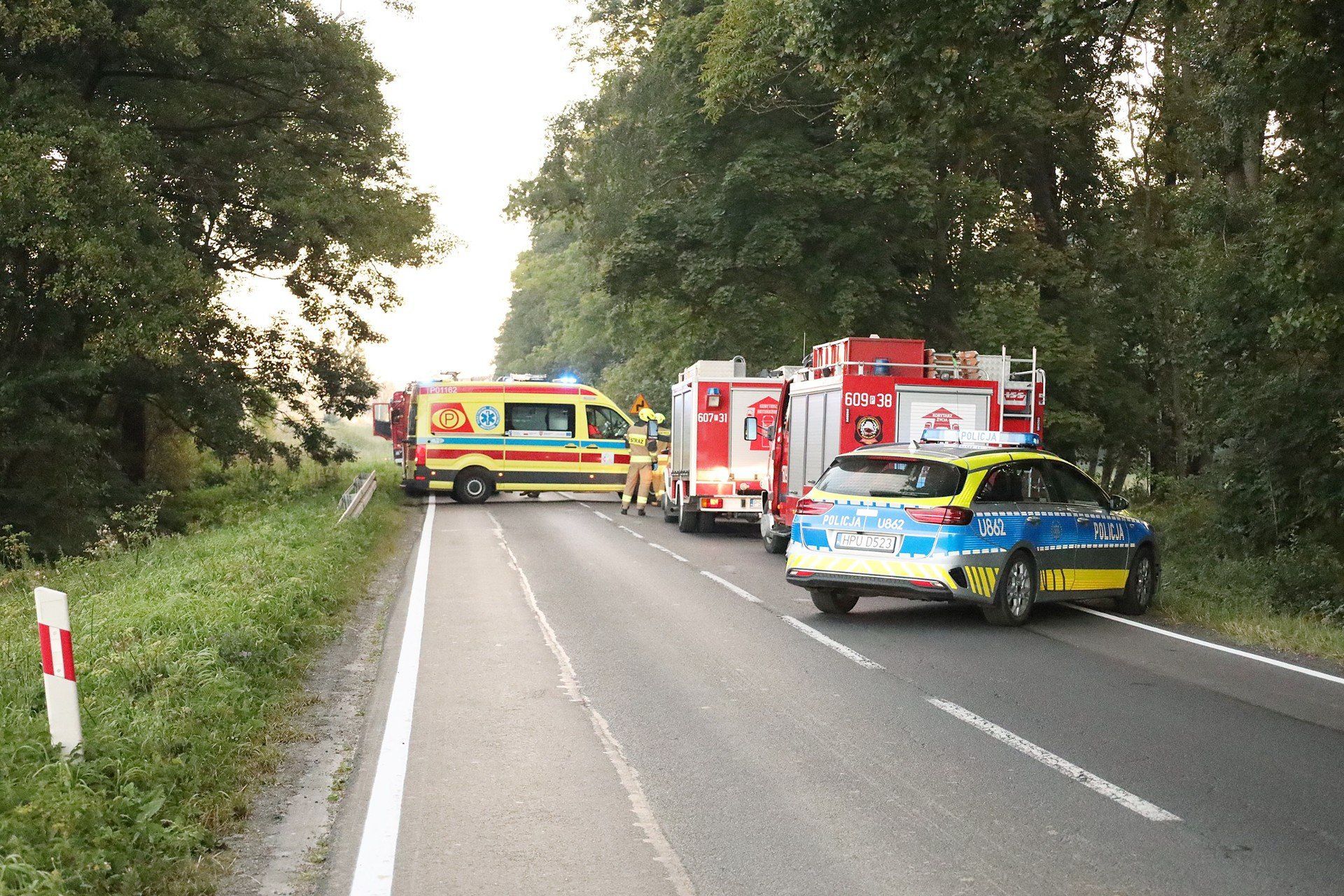 Wypadek pod Śremem na DW 432 (Mechlin)