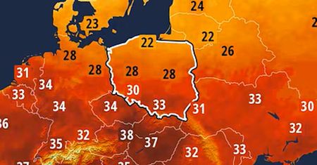 Nawet 33 st. C i burze na południu. Gdzie będzie najcieplej?